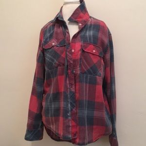 Flannel top!
